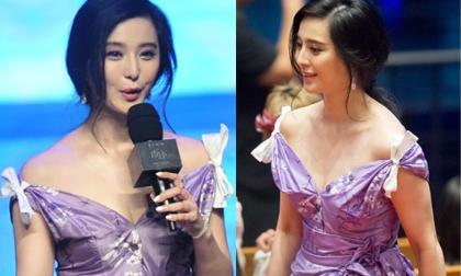 Phạm Băng Băng mặc váy hở bạo vẫn bị chê quê mùa