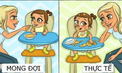 Chết cười với bộ ảnh cuộc sống đảo lộn sau khi trở thành bố mẹ