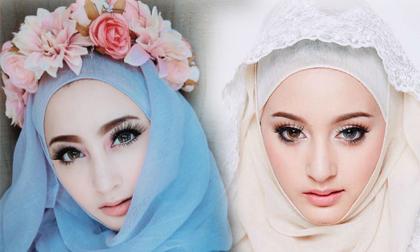 Cô gái Hồi giáo xinh đẹp nức tiếng cộng đồng mạng 
