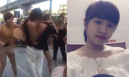 Chân dung cô gái bị đánh ghen trước siêu thị Big C, Hà Đông 