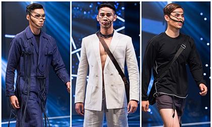 Dàn mẫu nam gây sốc trên sàn diễn ‘Đêm hội chân dài’