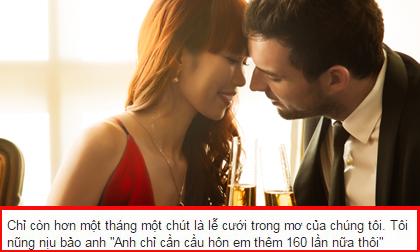 Hà Anh 'bắt' vị hôn phu cầu hôn 3 lần một ngày cho đến lúc đám cưới
