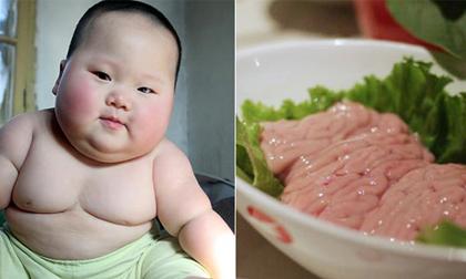 Nếu đang tẩm bổ cho con quá nhiều óc heo, thịt cóc bạn hãy dừng ngay