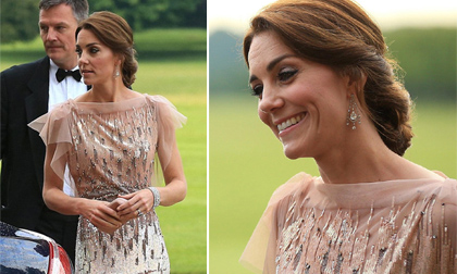 Công nương Anh đẹp lung linh với váy hàng hiệu gần 100 triệu đồng