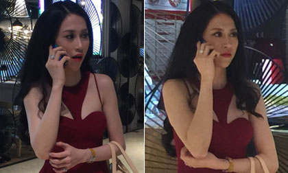 Bắt gặp Hoa hậu Thu Vũ đi xem phim sau màn 'chạy trốn' vì nói tiếng Anh dở