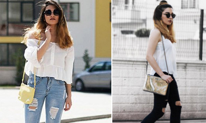 Học lỏm cách mặc đẹp của blogger thời trang đình đám