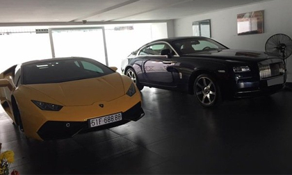 Cường Đô la lại tậu Rolls-Royce Wraith