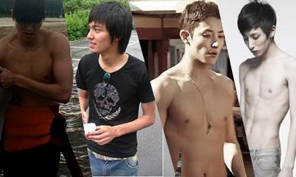8 nam thần tượng Hàn 'lột xác' từ gầy nhom đến thân hình vạm vỡ