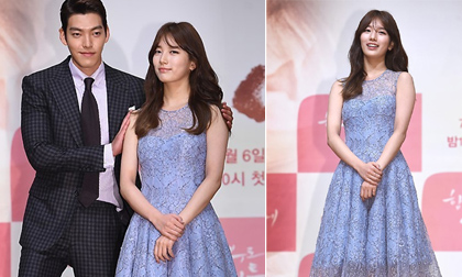 Suzy xinh như công chúa bên mỹ nam Kim Woo Bin