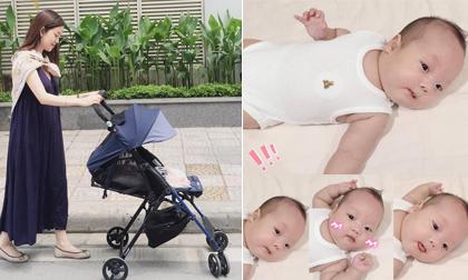 Ly Kute khoe ảnh đáng yêu của con trai trong ngày hết cữ