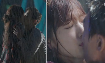 Phim Doctors: Park Shin Hye và Kim Rae Won hôn nhau ngọt ngào dưới mưa