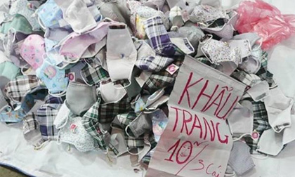 Cảnh báo từ khẩu trang siêu rẻ '10.000 đồng/3 cái' 