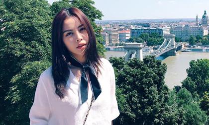 Chi Pu xinh tươi khi vi vu ở trời Tây 