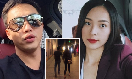 Cường Đô La lại đốn tim fan khi đăng ảnh nắm chặt tay Hạ Vi dạo phố đêm