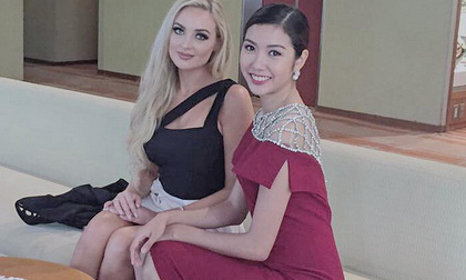 Thúy Vân hốt hoảng khi gặp sự cố ghi hình cùng Á hậu Nhật Bản