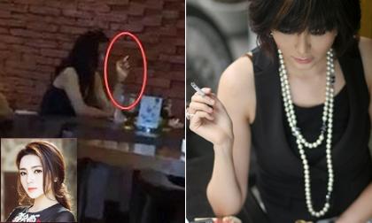 Hoa hậu Thu Thủy công khai ảnh hút thuốc 'ngầm' ủng hộ Kỳ Duyên?