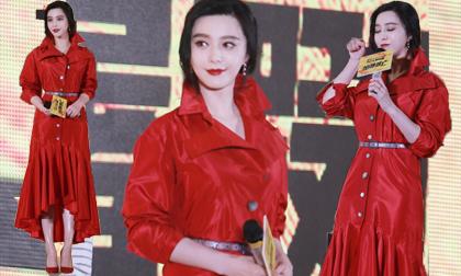 Phạm Băng Băng mất điểm vì váy đỏ choe choét 'nửa mùa'
