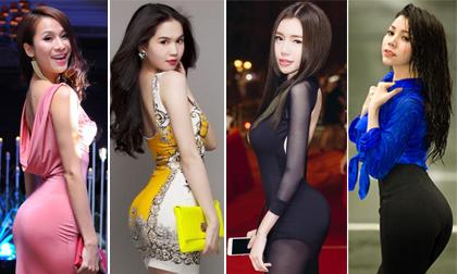 Những màn khoe vòng 3 'ngớ người' của mỹ nhân Việt