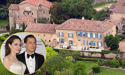 Lâu đài nghìn tỷ của Brangelina có nguy cơ bị xóa sổ vì hỏa hoạn