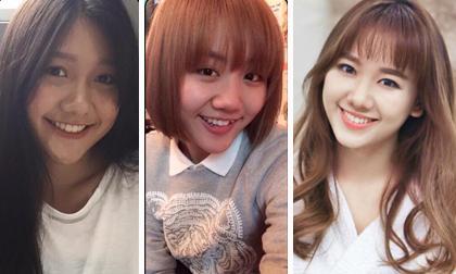 Nhan sắc giống nhau y đúc của Hari Won, Văn Mai Hương và em gái Trấn Thành