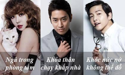 Sao Hàn cởi hết quần áo, khóc nức nở khi say xỉn