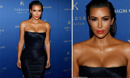 Kim Kardashian 'bức tử' vòng một gây nhức mắt