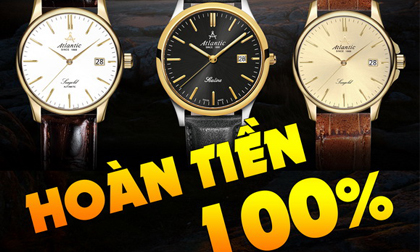 Chương trình 'Mua đồng hồ miễn phí – Hoàn tiền mặt 100%'