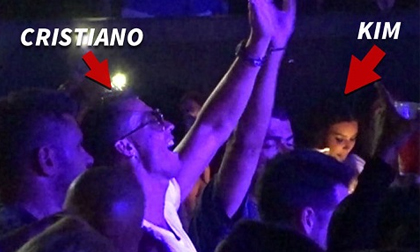 Ronaldo chạm mặt 'tình cũ' Kim Kardashian trong tiệc sinh nhật Jennifer Lopez