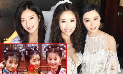 Cuộc tái ngộ 'lịch sử' của bộ ba 'Hoàn Châu cách cách' trong đám cưới Lâm Tâm Như
