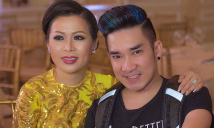 Ca sĩ Quang Hà hội ngộ Hoa hậu Kristine Thảo Lâm trong đêm đăng quang