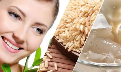 Tác dụng bất ngờ của nước gạo lên men cho một làn da đẹp
