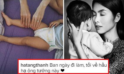 Bận rộn cả ngày, đây là niềm vui của Tăng Thanh Hà vào mỗi tối