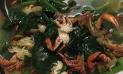 Bát canh cua của nàng dâu mới khiến cư dân mạng 'phát sốt'