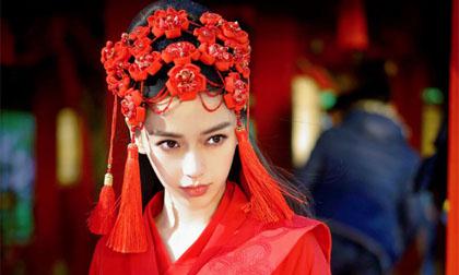 Angela Baby diện váy cưới xứng danh cô dâu cổ trang xinh đẹp bậc nhất