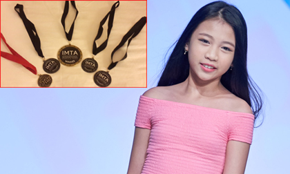 Ngọc Lan Vy đại diện Việt Nam thắng đậm trong cuộc thi siêu mẫu nhí tại Mỹ