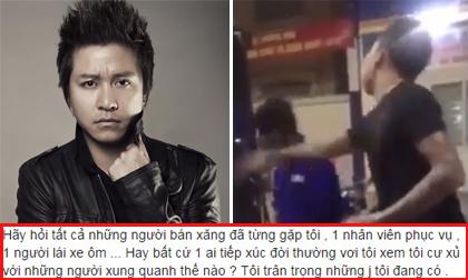 Ca sĩ Tuấn Hưng lên tiếng về việc tát nhân viên bán xăng