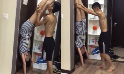 Clip vui đùa hài hước của vợ chồng 'bà trùm' Hạ Vy