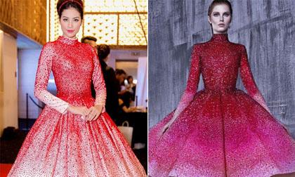 Phạm Hương 'mặc nhầm' váy nhái của nhà mốt nổi tiếng thế giới?