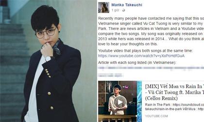 Tác giả người Nhật trưng cầu ý kiến về việc Vũ Cát Tường đạo nhạc