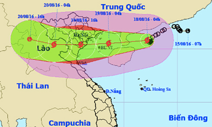Tin bão khẩn cấp: Bão số 3 giật cấp 11-12 đang mạnh thêm tiến vào VN