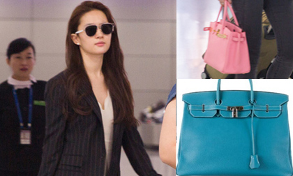 Lưu Diệc Phi và thú vui dùng túi Hermes 'đáng gờm' nhất