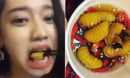 Thúy Vi được dân mạng Thái Lan chú ý với clip ăn đuông dừa