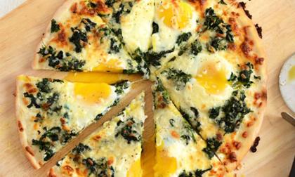 Mày mò học làm pizza trứng cả nhà đều thích