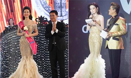 Á hậu Huyền My nói gì khi Tân Hoa hậu Việt Nam 2016 mặc váy 'na ná' mình?