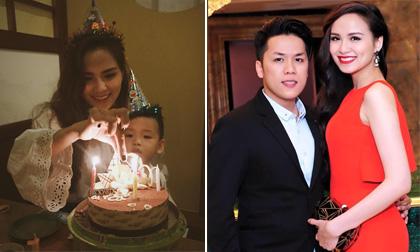 Diễm Hương lên tiếng về thông tin chồng vắng mặt trong tiệc sinh nhật