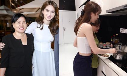 Ngọc Trinh khoe món ngon mẹ kế nấu 