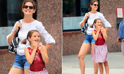 Bé Suri được khen ngợi sành điệu như fashionista nhí