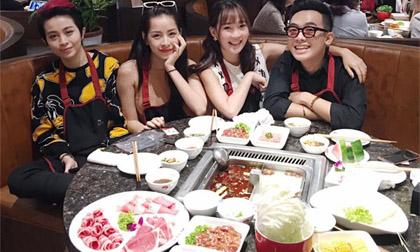 Chi Pu - Gil Lê vui vẻ đi du lịch tại Singapore