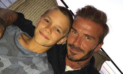 Xúc động với lời chúc sinh nhật của David Beckham dành cho con trai