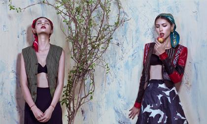 Hoàng Oanh thả dáng 'phiêu bồng' bên cô bạn thân 